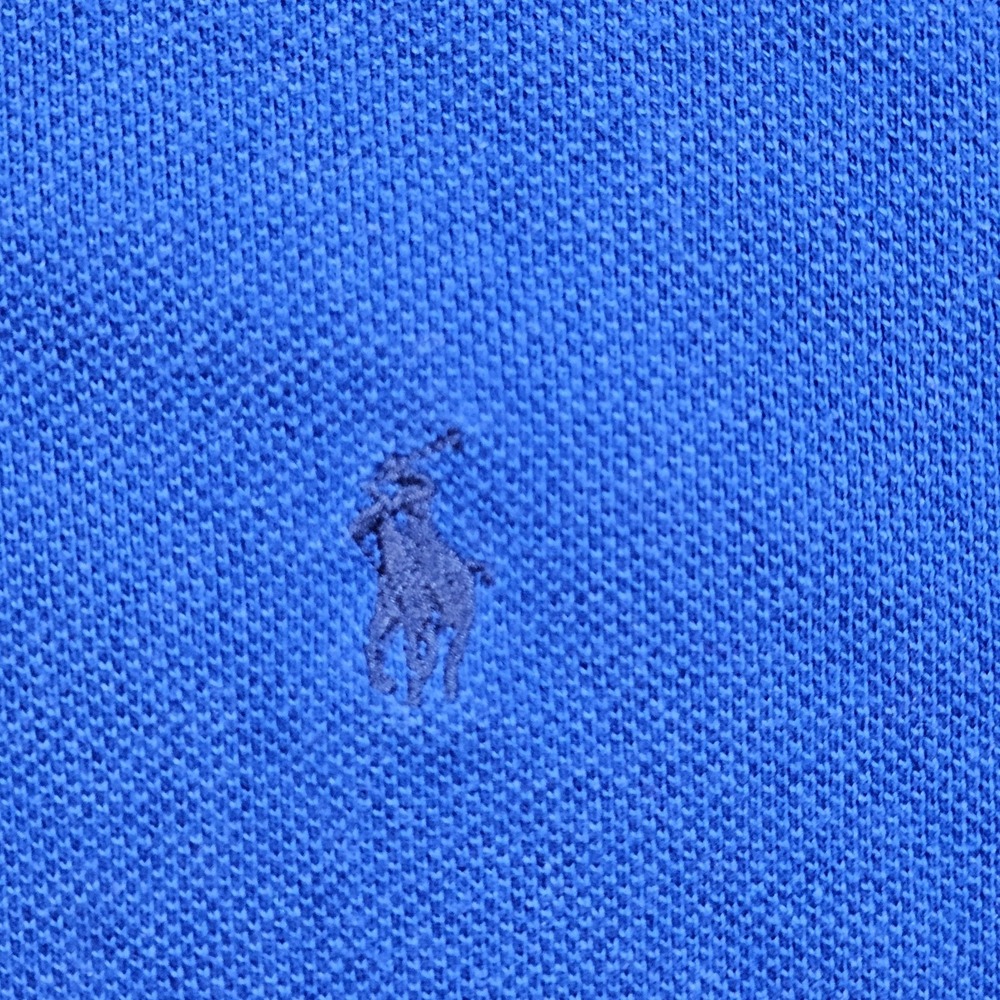 Polo Ralph Lauren Sweatshirt Mens Large Blue 1/4 Zip Pockets Cotton Pullover - Picture 6 of 12